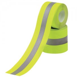 DHAEY Bande Réfléchissante Autocollante, Noir/Jaune Ruban Avertisseur  Reflechissante Conspicuity, Ruban Adhésif Signalisation, pour véhicules,  Camion, Rappel de sécurité,10cm x 45m : : Auto et Moto