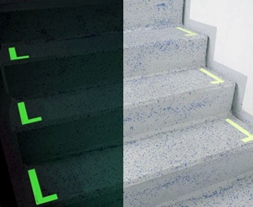Ruban Adhésif Phosphorescent - 3 M, Brillant Dans Le Noir, Pour Escaliers, Marches, Salles
