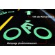 Peinture routière phosphorescente - routes et pistes cyclables
