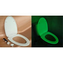 Abattant phosphorescent pour toilettes