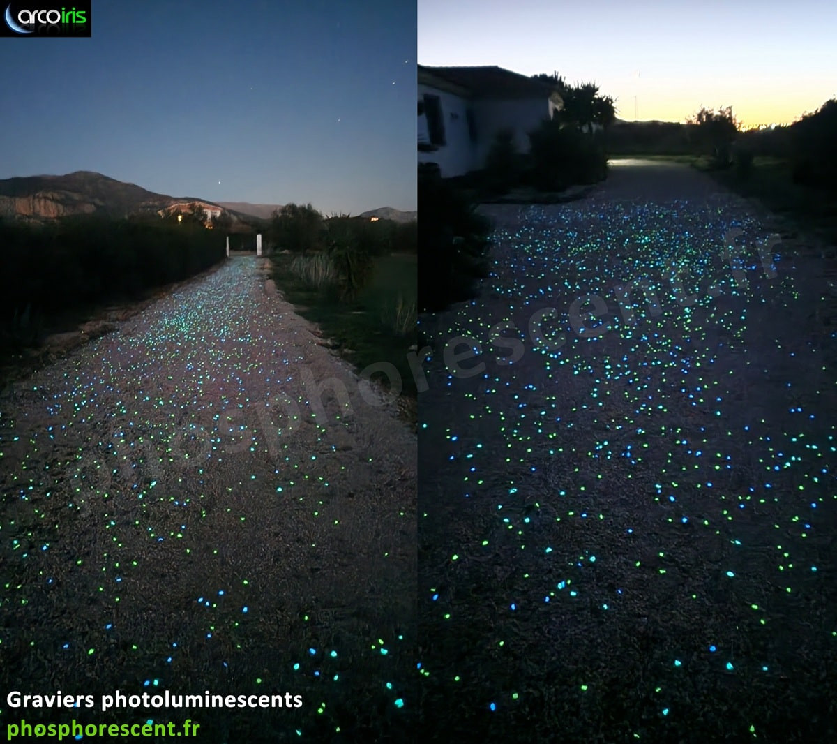 Galets Phosphorescents StickersLab : Déco Lumineuse Pour Jardin Ou Intérieur