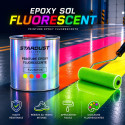 FL2329 : revêtement époxy fluorescent pour marquage intérieur haute visibilité