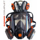 Masque de protection à peinture protection totale du visage 9300G