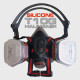 Masque à cartouche pour peinture T10G en silicone longue durabilité